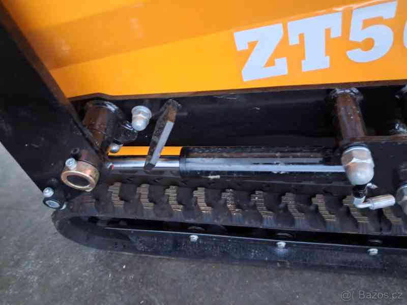 mini dumper -zt500 s hydraulickým sklápěním – Naftový motor  - foto 4