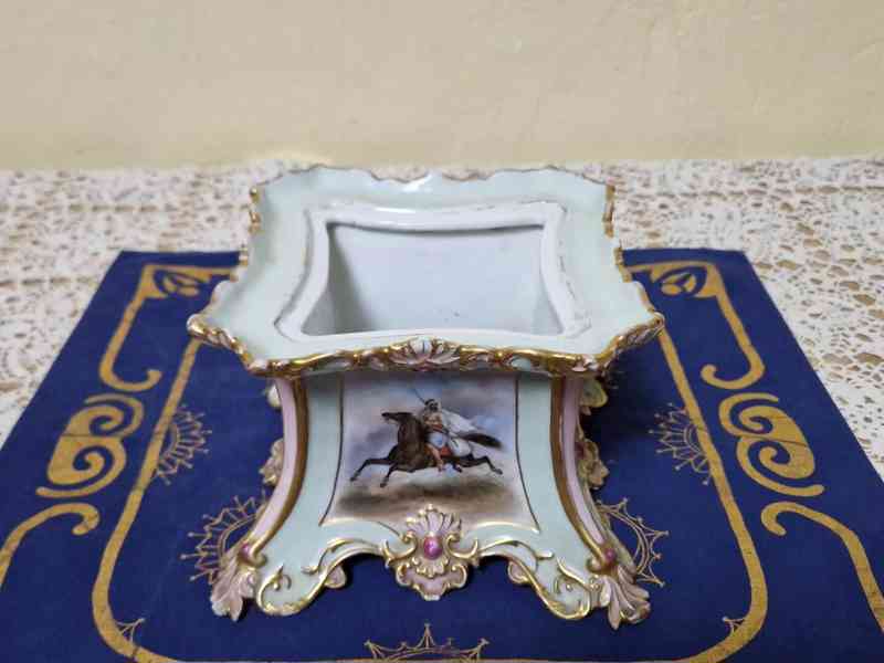 Luxusní Dóza Osmanská jízda Carl Knoll Rybáře Carlsbad - foto 10