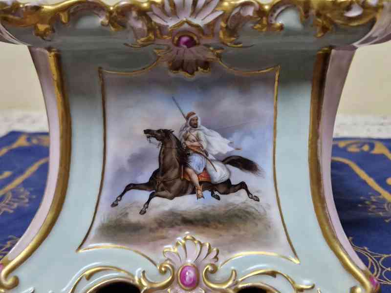Luxusní Dóza Osmanská jízda Carl Knoll Rybáře Carlsbad - foto 9