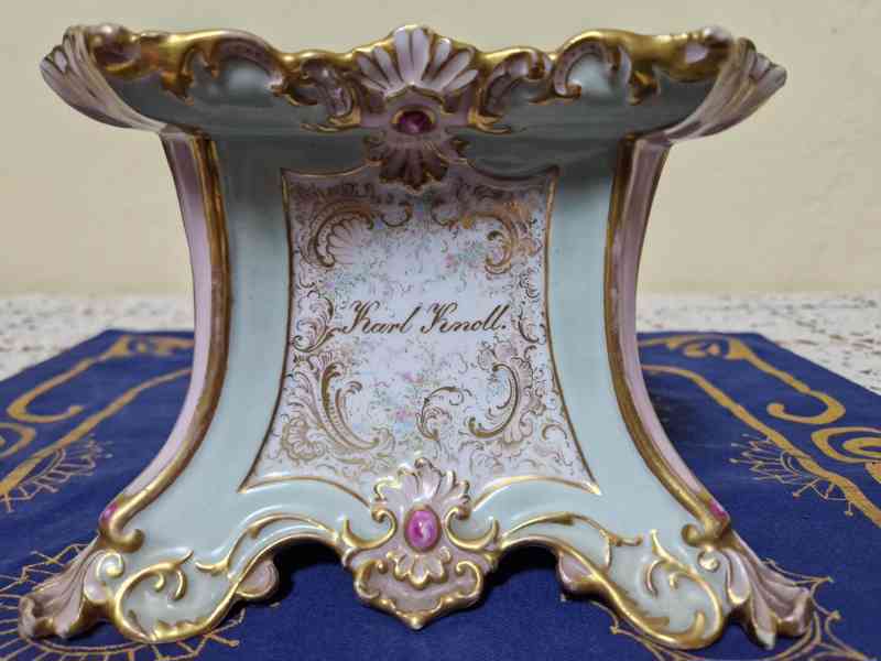 Luxusní Dóza Osmanská jízda Carl Knoll Rybáře Carlsbad - foto 2