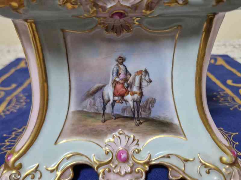 Luxusní Dóza Osmanská jízda Carl Knoll Rybáře Carlsbad - foto 4