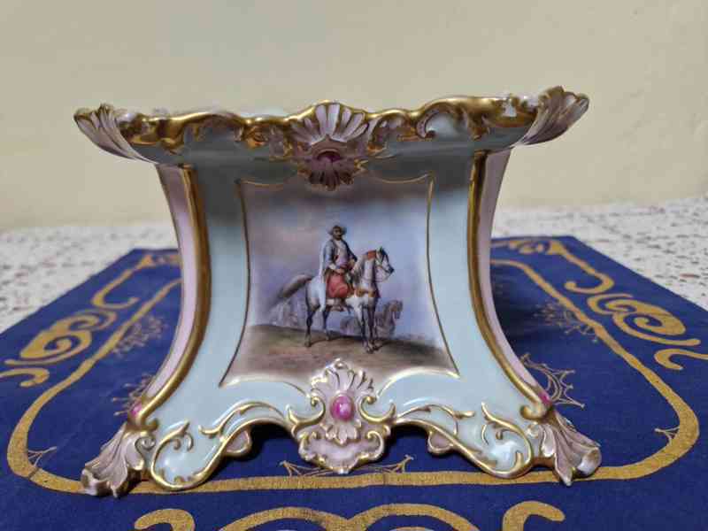 Luxusní Dóza Osmanská jízda Carl Knoll Rybáře Carlsbad - foto 5