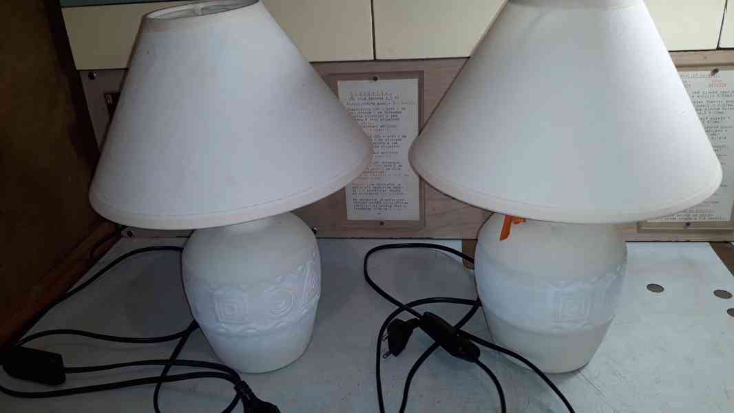 keramické stolní lampy na chalupu - foto 2