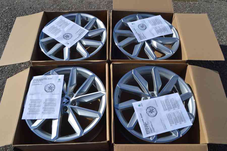 Š.Scala/Kamiq.S.Arona, VW Taigo - 18 NOVÉ orig.Alu disky - - foto 3