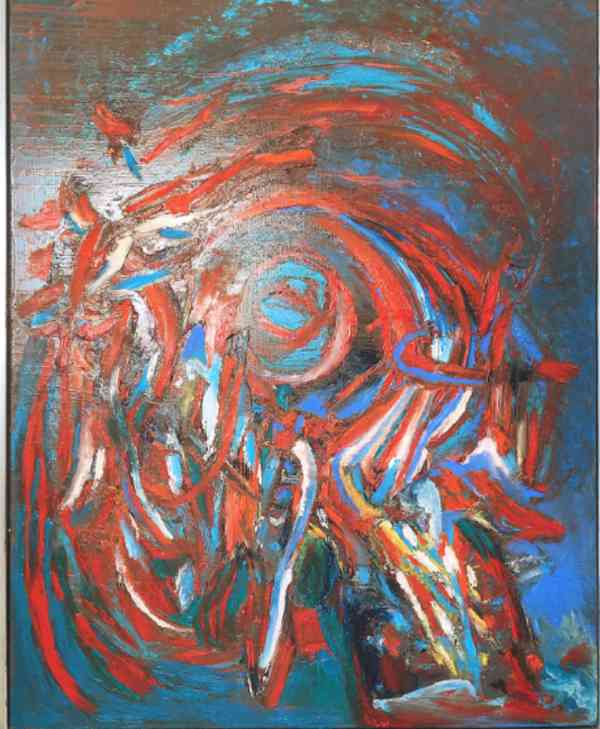 Abstrakt, 140 × 100, Tilarids, olejomalba, Arte moderna - foto 1