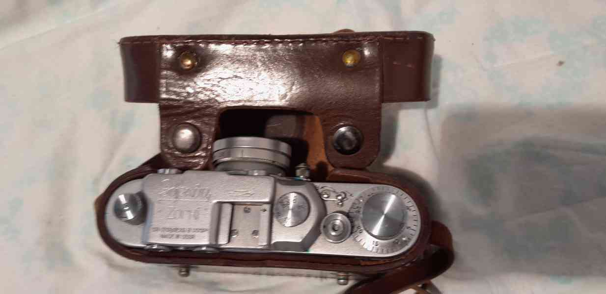 Zorki-4 (Leica style) + druhé tělo na náhradní díly (USSR) - foto 4