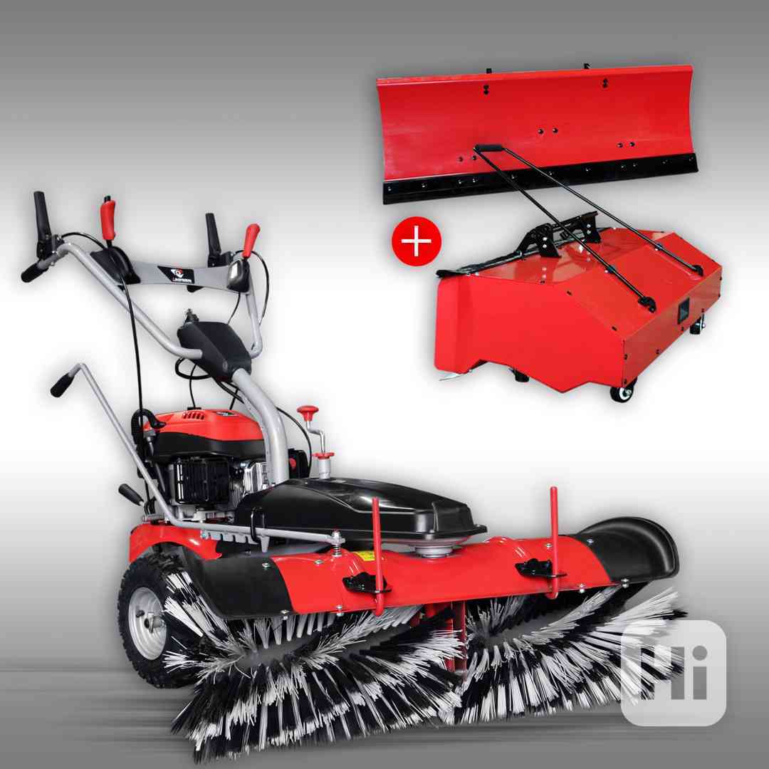Jansen MKB-500E Motorová metla s pluhom - foto 1