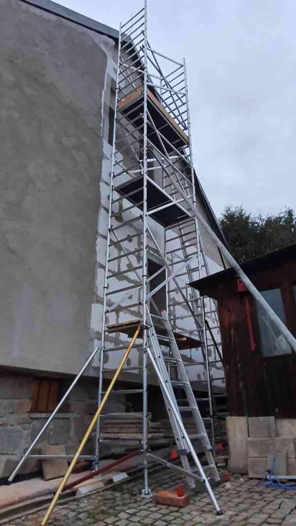 Lešení Hymer Al, 4x 2m modul, více v popisu - foto 8