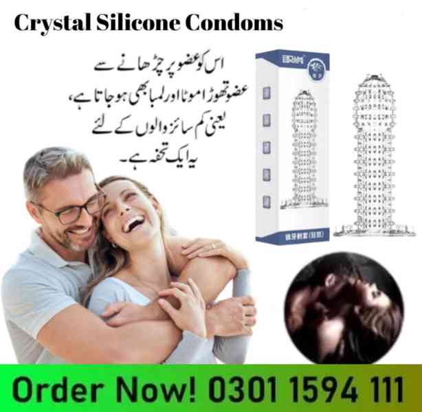 Silicone White Condom In Larkana- 03011594111