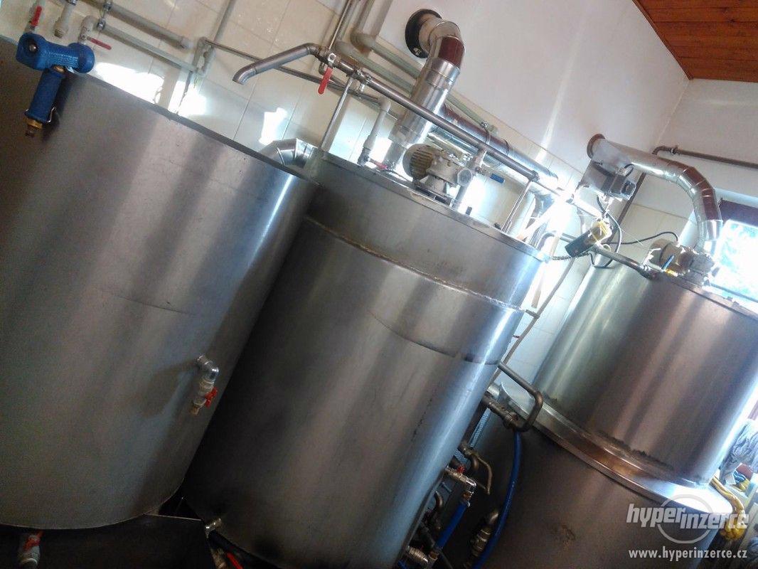 Minipivovar Kněžínek Minipivovar - 500l varna - bazar - Hyperinzerce.cz