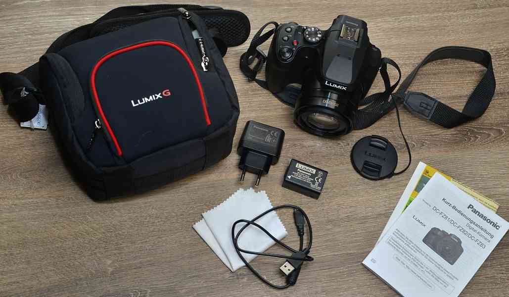 Panasonic Lumix DMC-FZ 82 *60x Op.Zoom*4K*WIFI*BAG - foto 3