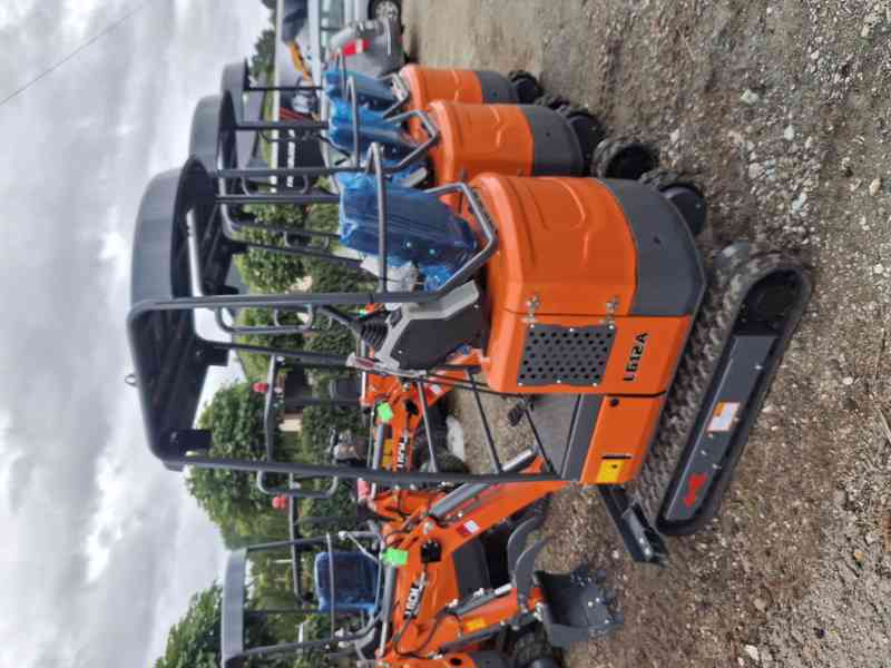 Minibagr LGCM LG12A 1,1 t Kubota +3 lžíce 20/40/80 - foto 9