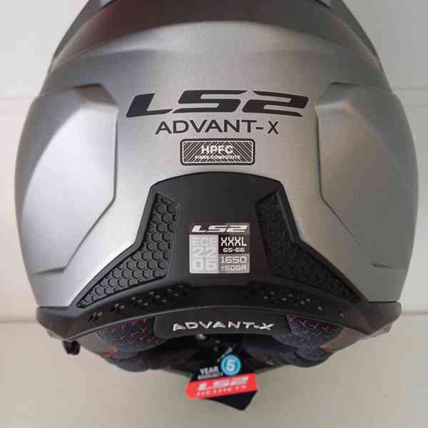 Silniční překlápěcí přilba LS2 Advant X - foto 3