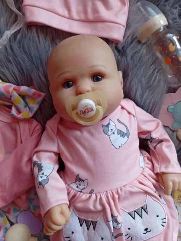 Realistická Reborn panenka miminko  - foto 7