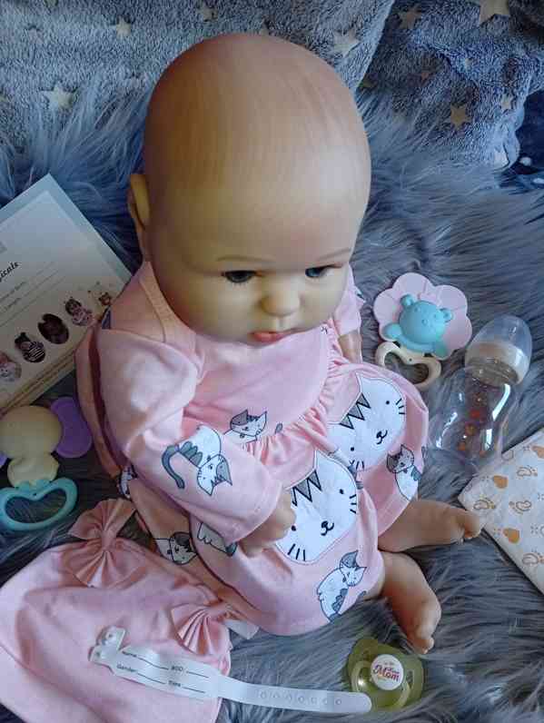 Realistická Reborn panenka miminko  - foto 3
