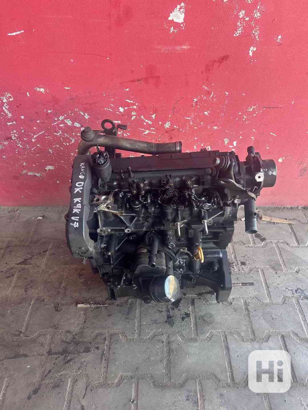 Motor 1,5 DCI 50KW K9K V7 Renault Kangoo holý - foto 1