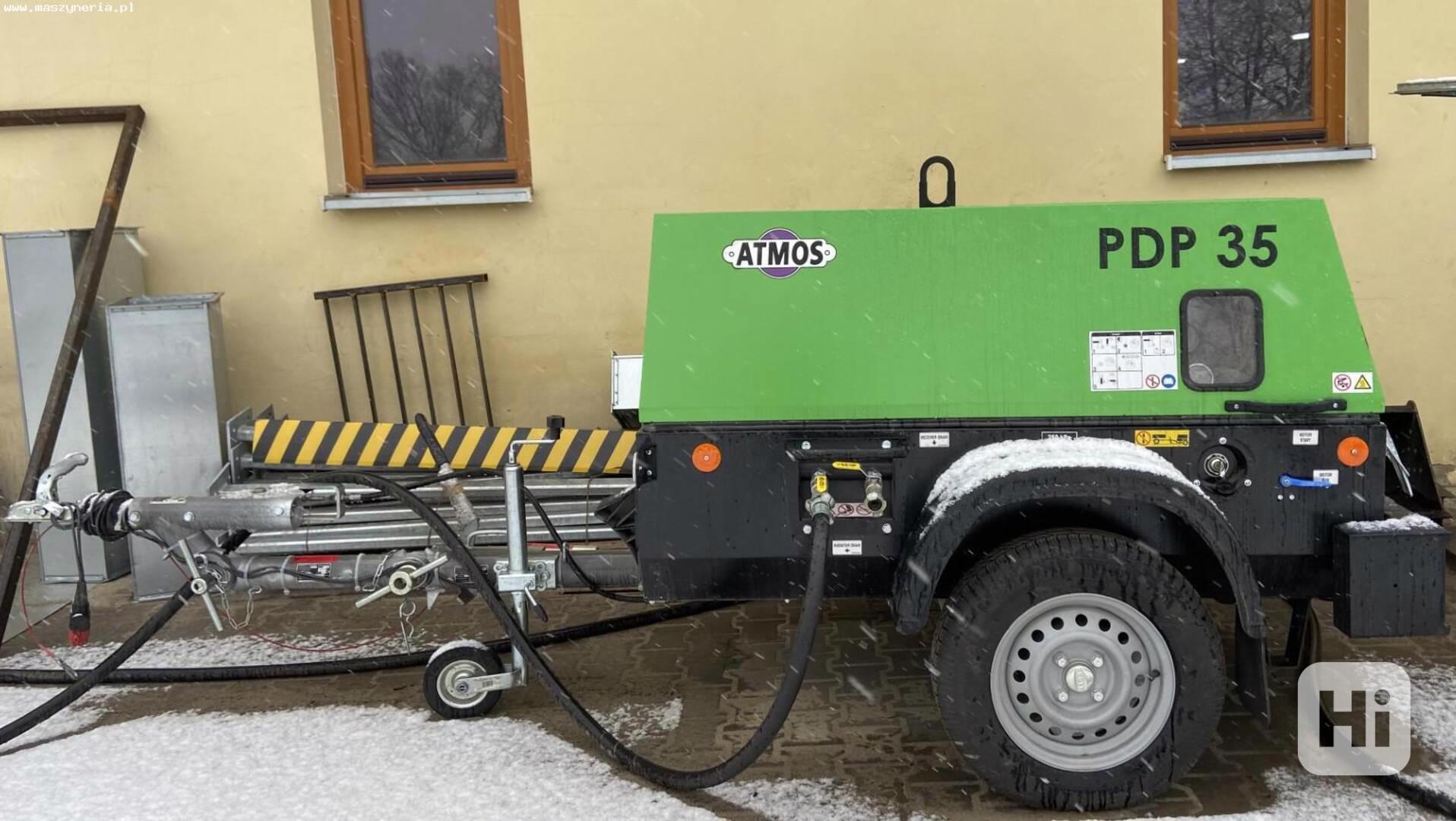 Pojízdný kompresor ATMOS PDS PDP 35 - foto 1
