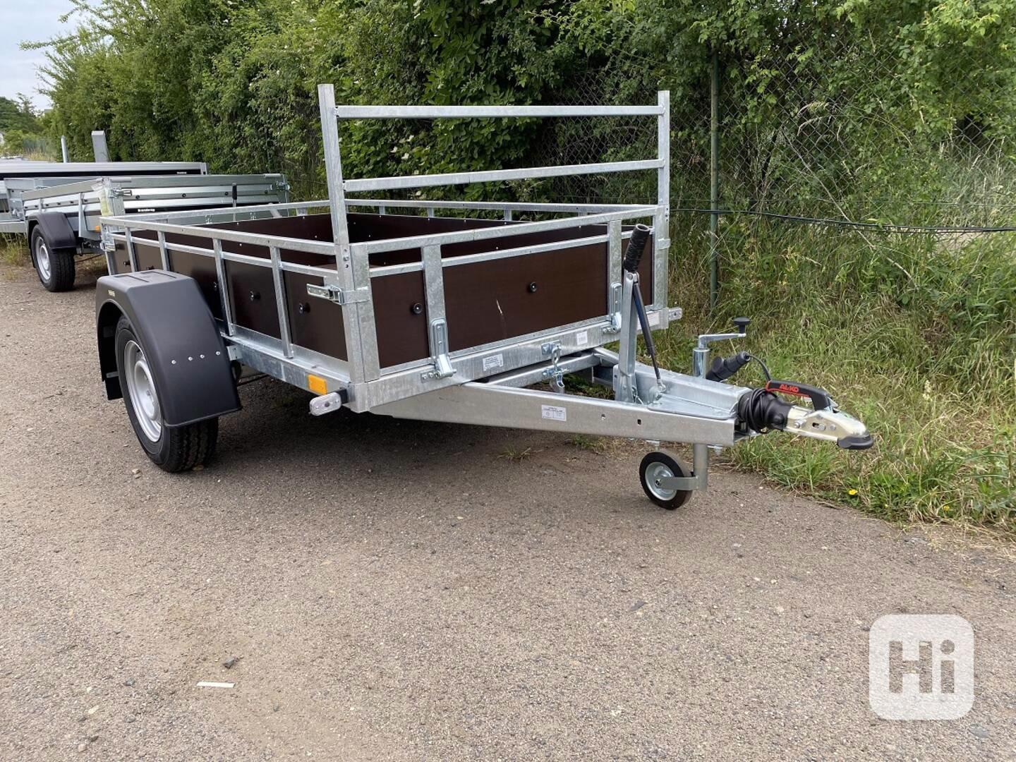 Přívěsný vozík NEPTUN Trailwood - sklopný 1600 kg - 236x129 - foto 1