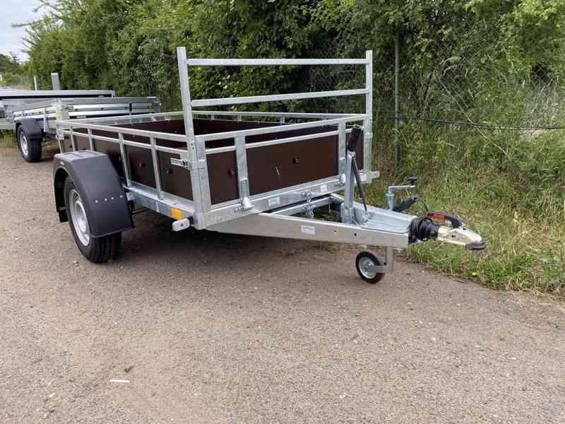 Přívěsný vozík NEPTUN Trailwood - sklopný 1600 kg - 236x129