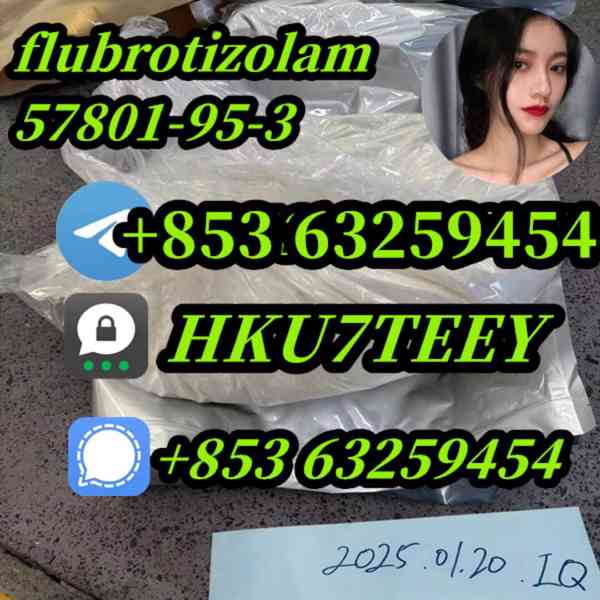 Flubrotizolam,57801-95-3,in stock(+853 63259454)