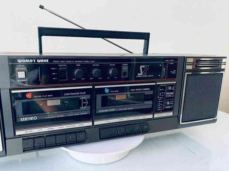 Radiomagnetofon Worlds Wave SZ-2110S, rok 89 - foto 8