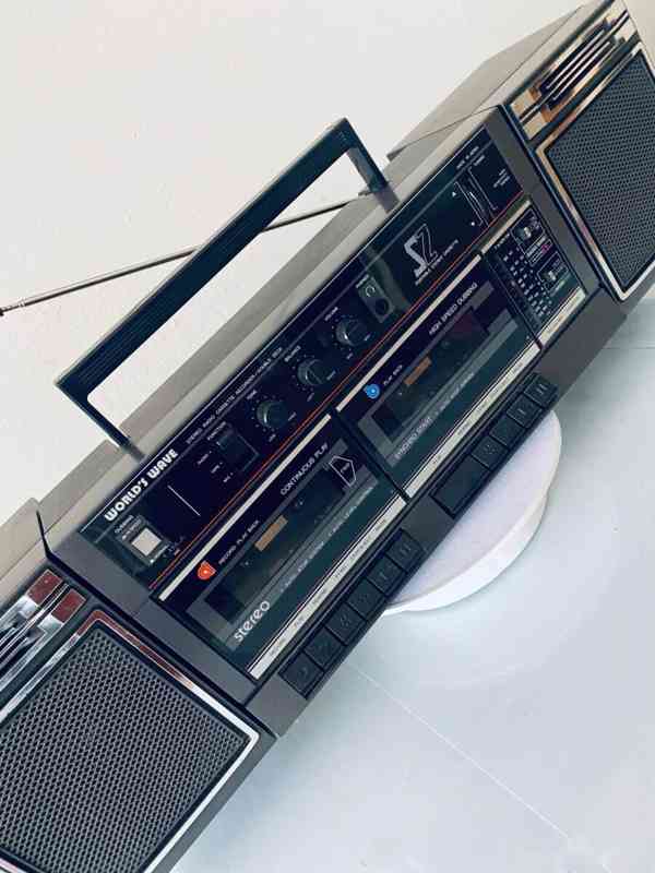 Radiomagnetofon Worlds Wave SZ-2110S, rok 89 - foto 10