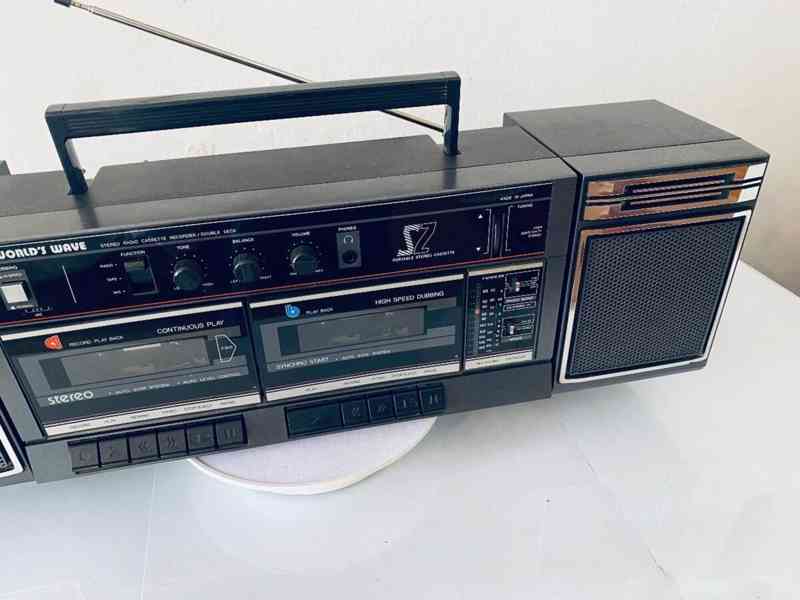 Radiomagnetofon Worlds Wave SZ-2110S, rok 89 - foto 6