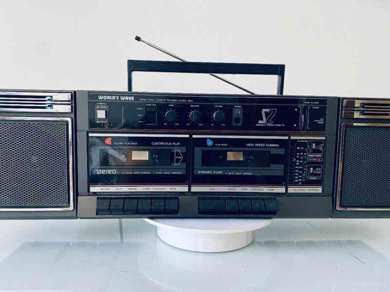 Radiomagnetofon Worlds Wave SZ-2110S, rok 89 - foto 5