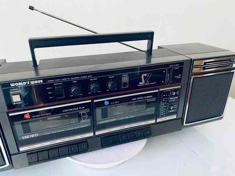 Radiomagnetofon Worlds Wave SZ-2110S, rok 89 - foto 4