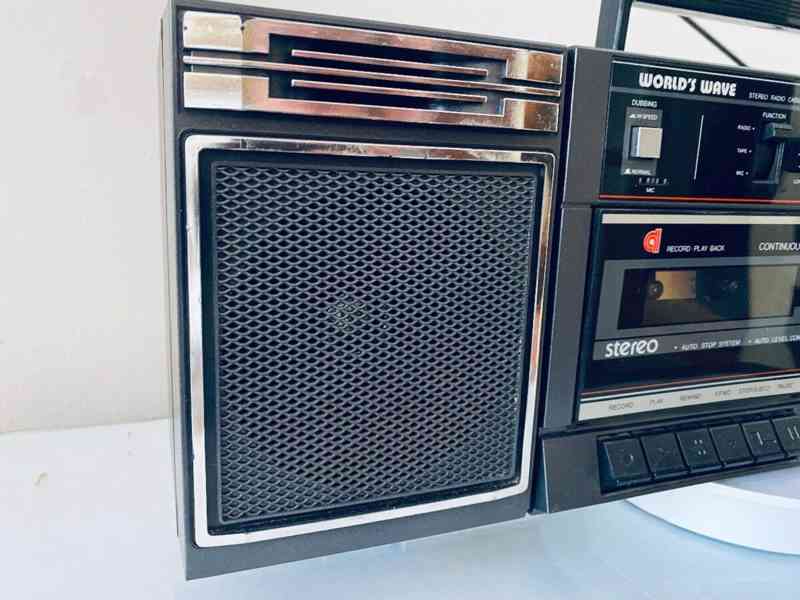Radiomagnetofon Worlds Wave SZ-2110S, rok 89 - foto 7
