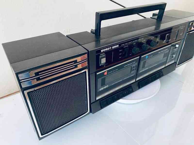 Radiomagnetofon Worlds Wave SZ-2110S, rok 89 - foto 3
