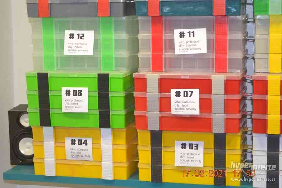Plastová krabička - organizér 250 x 160 x 45 mm - pro kutily - foto 4
