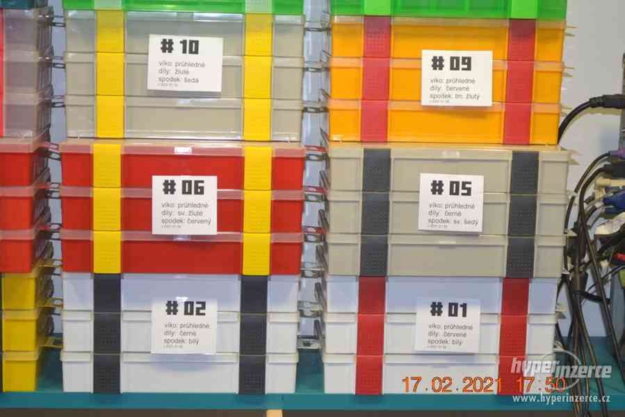 Plastová krabička - organizér 250 x 160 x 45 mm - pro kutily - foto 5