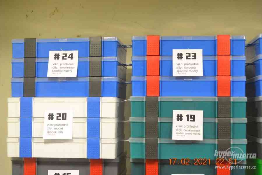 Plastová krabička - organizér 250 x 160 x 45 mm - pro kutily - foto 6