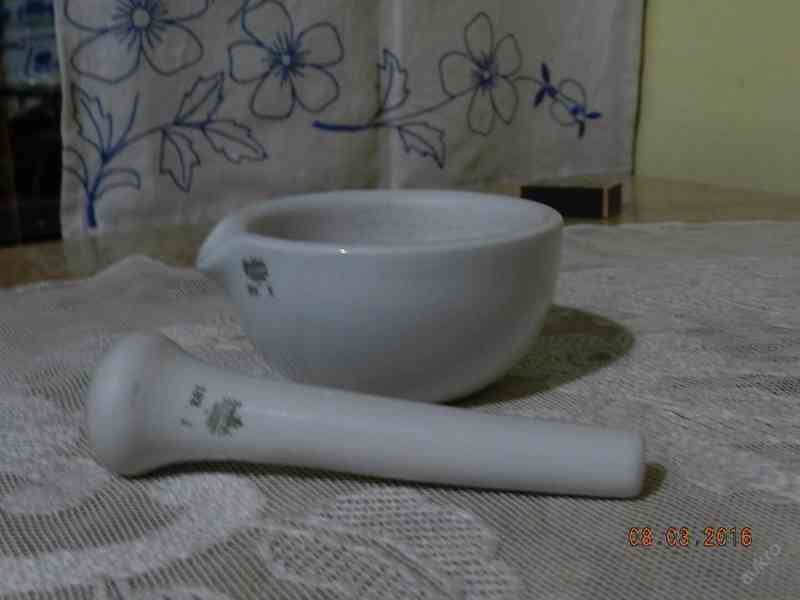 Krásný starý porcelánový hmoždíř Rosenthal - foto 2