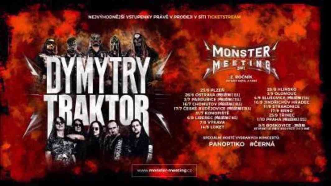 Lístek Monster meeting 2.7.2021 Pardubice - foto 1