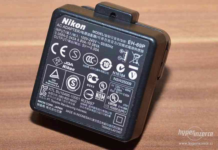 Nikon nabíječka EH-69P + USB Kabel pro Nikon COOLPIX - foto 1