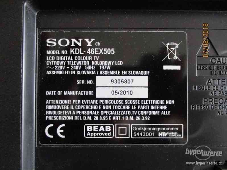 LCD HD TV Sony Bravia KDL-46EX505 - foto 12