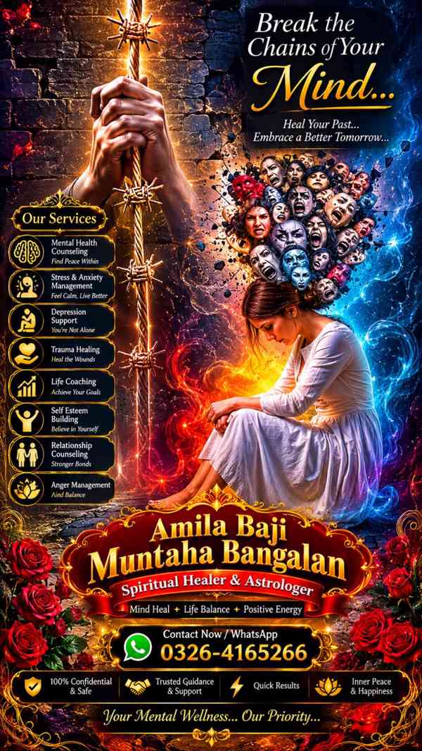 Amil Baba Kala Jadu and Traditional Guidance – New Zealand - foto 6