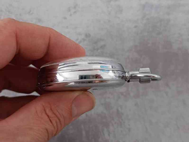 Staré vojenské stopky mikrograph Heuer - majetek voj.správy  - foto 3