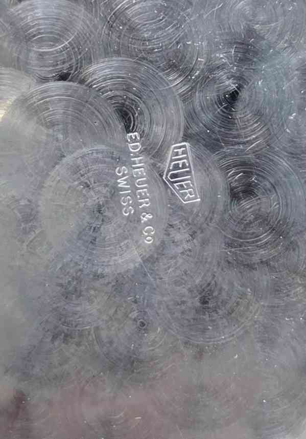 Staré vojenské stopky mikrograph Heuer - majetek voj.správy  - foto 12