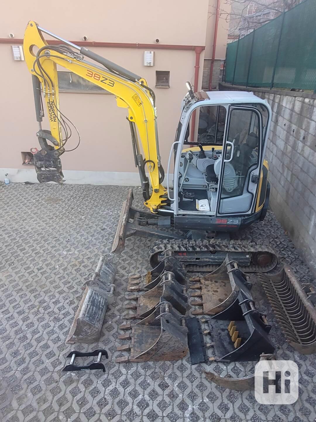 Bagr Wacker Neuson 38Z3 - foto 1