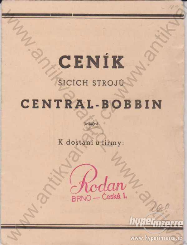 Ceník šicích strojů Central - Bobbin - foto 1
