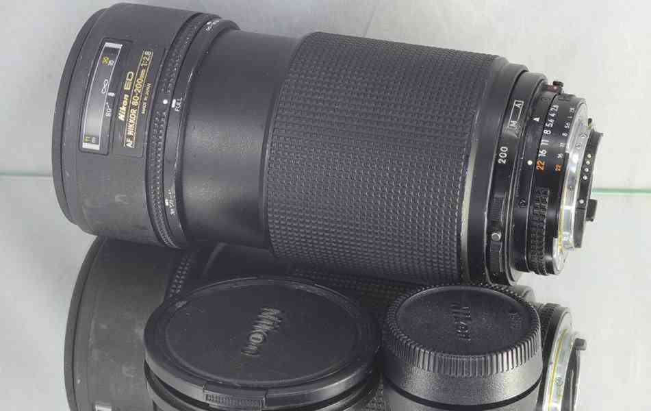 Nikon AF Nikkor 80-200mm 1:2.8 ED **f/2,8 FX Tele-Zoom lens - foto 3