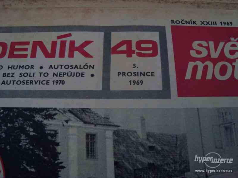 Časopisy "Svět motorů", r.1967,68,69,70, 76,77 - foto 4