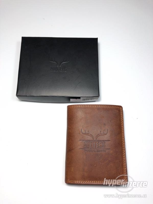 Luxusní kožená peněženka Hunters - foto 1