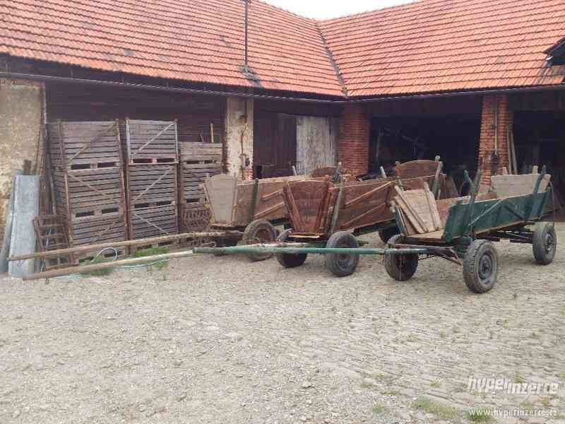 Prodám 4 vozy za koně - foto 1
