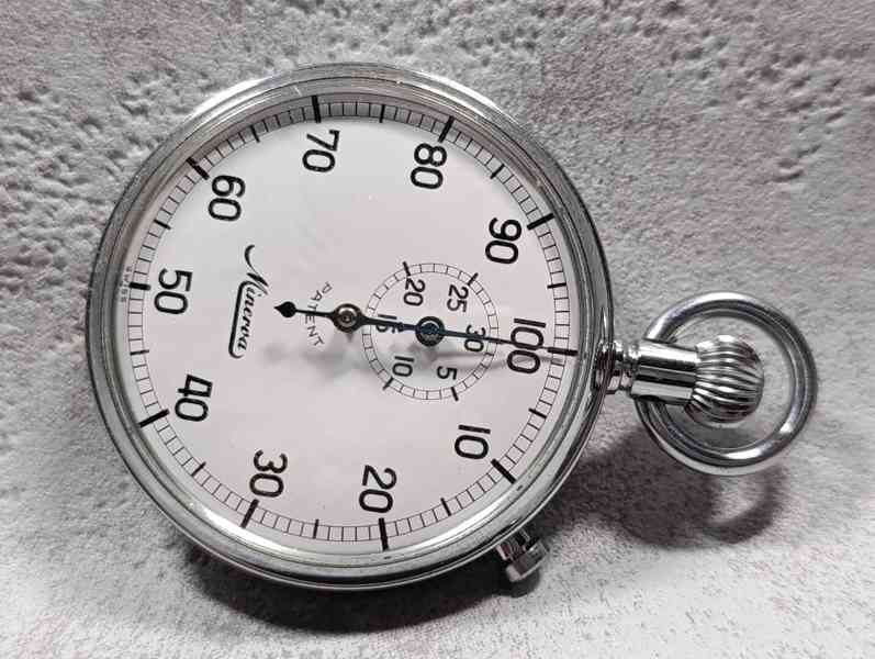 Staré kapesní německé stopky HANHART - foto 6