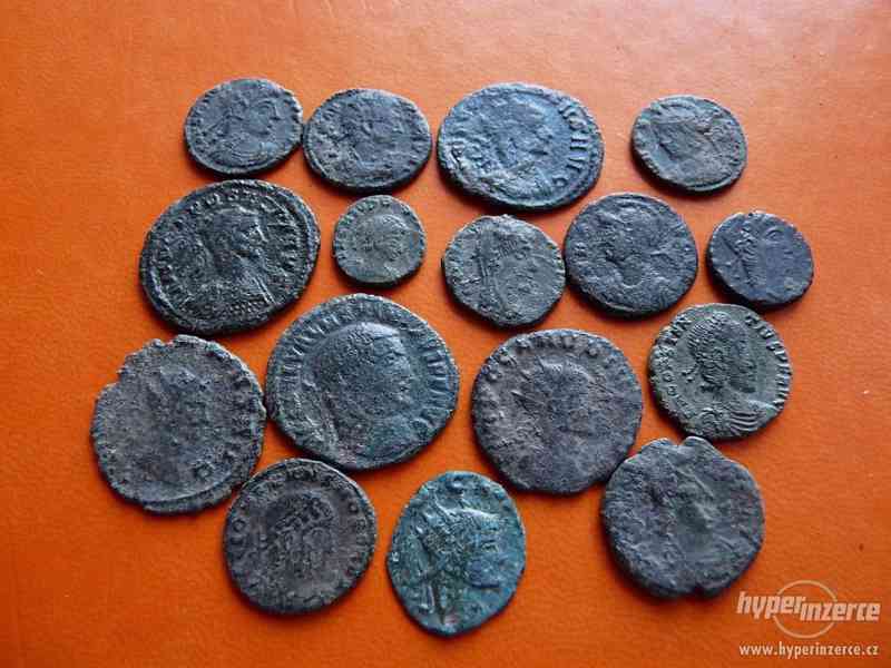Antické mince - 16 ks - foto 1