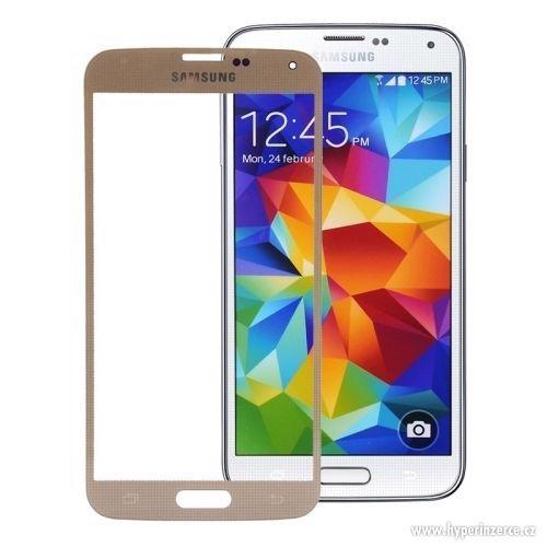 Dotykové Sklo Samsung Galaxy S5 G900 I9600 Černé, Bílé - foto 1